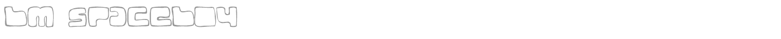 BM Spaceboy font preview